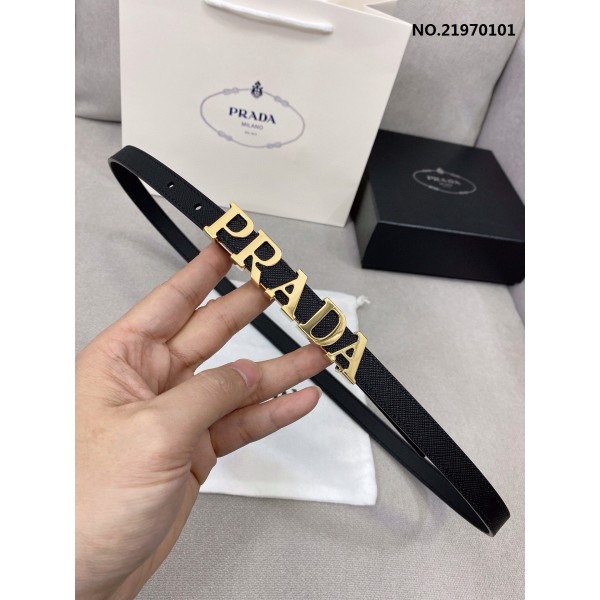 프라다 캐쥬얼 모노그램 벨트 2컬...