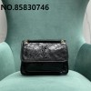 Pomegrante 생로랑 빈티지 가죽 소재 NIKI BABY 633160 22*17*12cm 7컬러