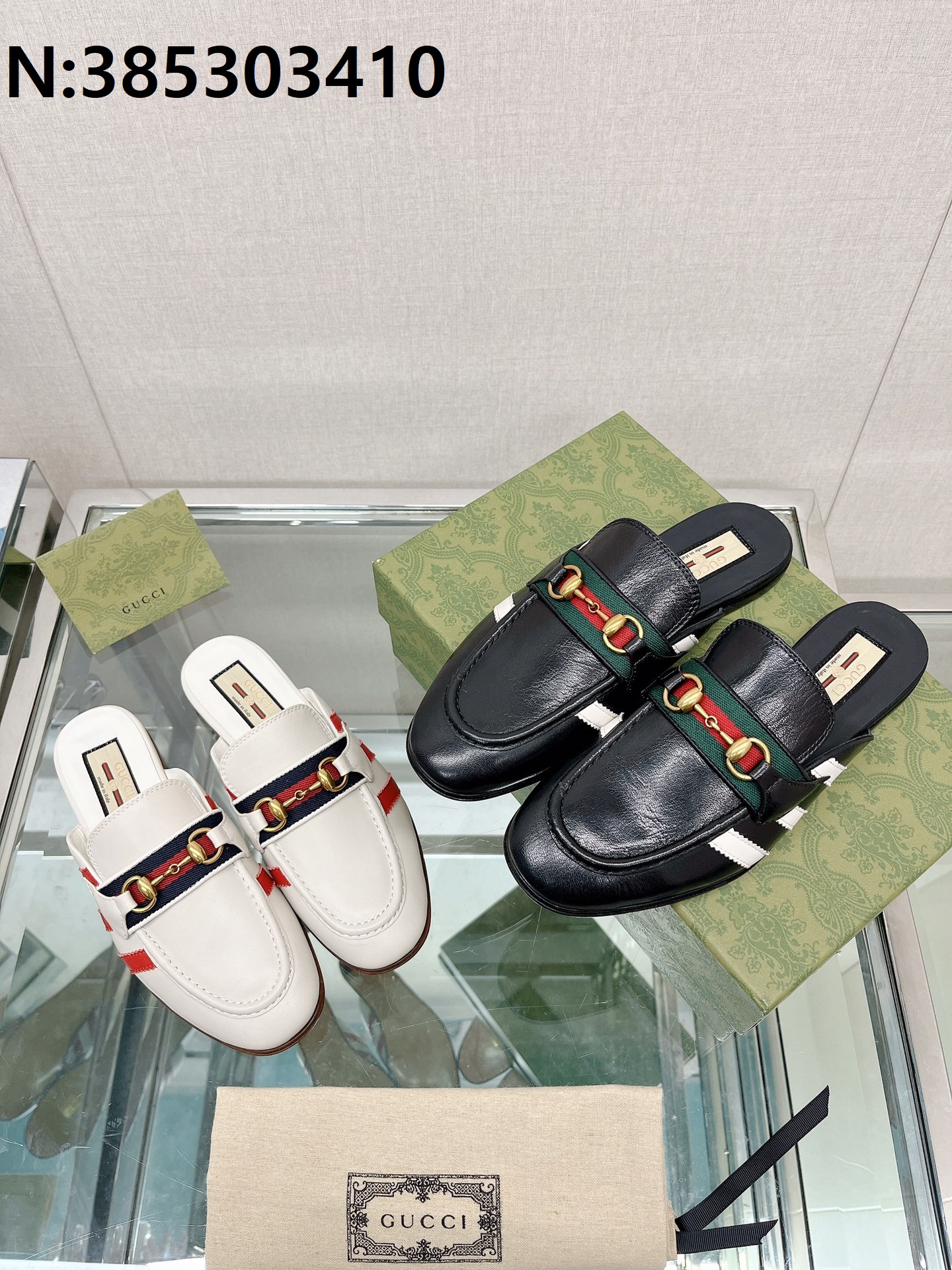 [AN3] 아디다스 구찌 뮬 슬리퍼 슬립온 2컬러 adidas Gucci