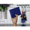 [88factory] 루이비통 멀티플 월릿 블루 M82563 11.5*9*1.5cm LOUIS VUITTON