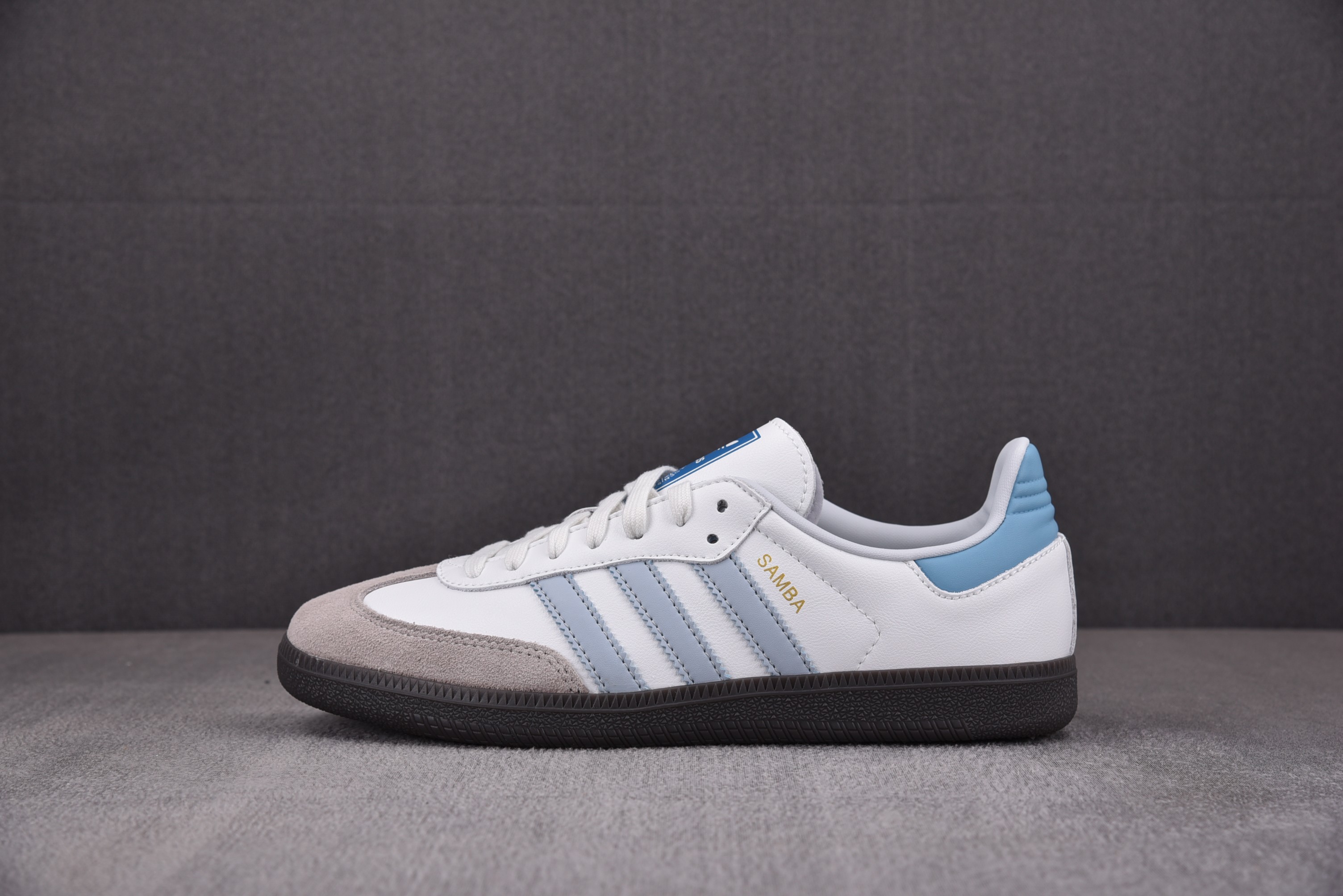 【NEW 纯原】AD Originals Samba OG 白蓝 ID2055 아디다스