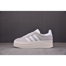 【纯原】Ad Originals Gazelle BOLD W 灰白 아디다스