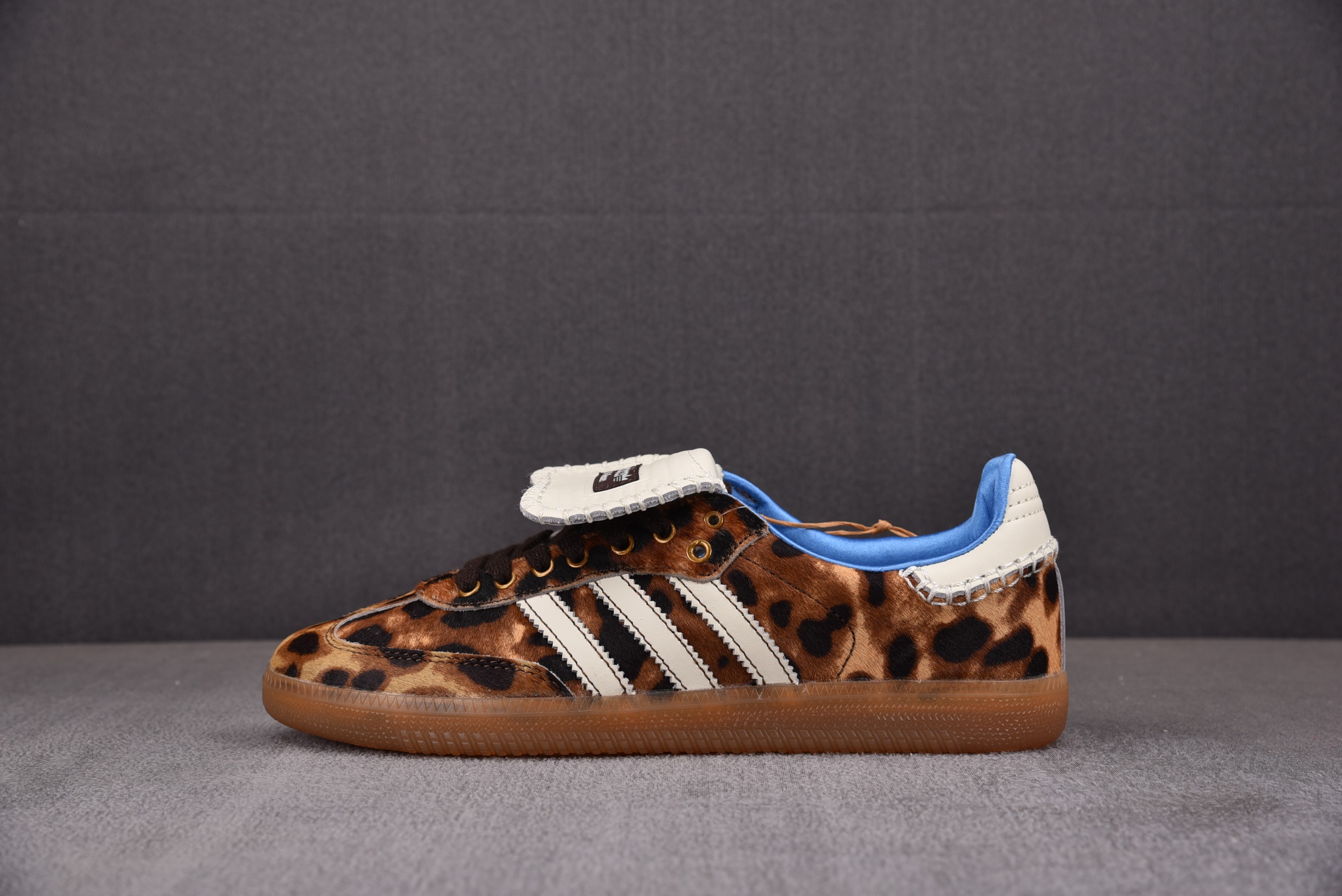 【TOP】WALES BONNER x AD Originals Samba Pony Tonal 棕白 IE0578 아디다스