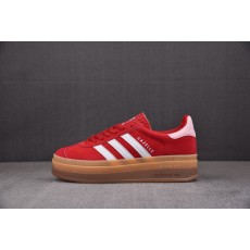【纯原】AD Originals Gazelle BOLD 红白 ID6997 아디다스