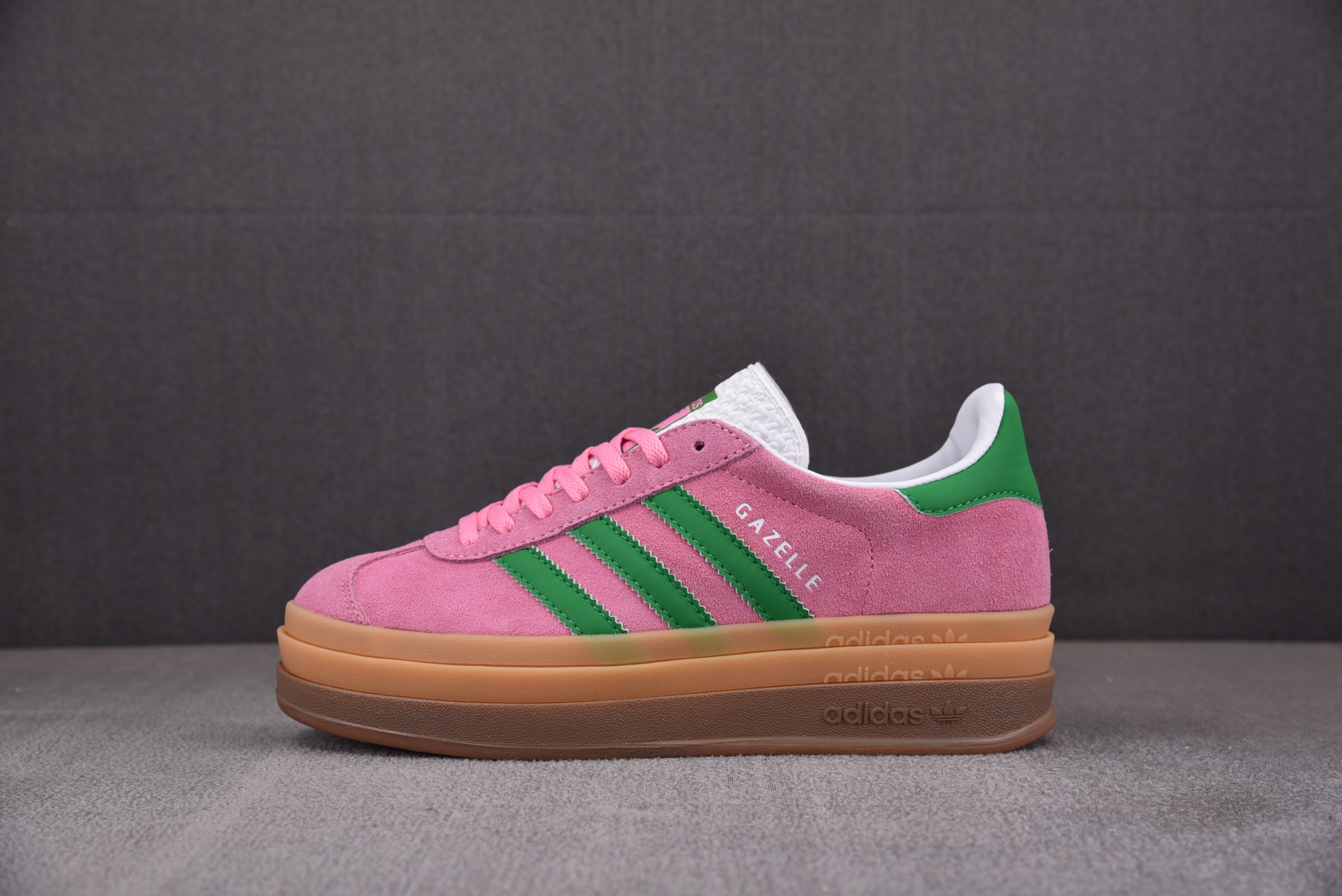 【纯原】AD Originals Gazelle BOLD 粉色 IE0420 아디다스