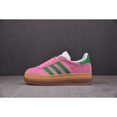 【纯原】AD Originals Gazelle BOLD 粉色 IE0420 아디다스