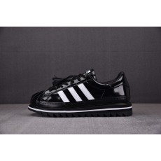 【GOD】CLOT x Ad Originals Superstar 花雕鞋 陈冠希联名 全黑 IH5953 아디다스