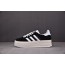 【纯原】AD Originals Gazelle 黑白 增高厚底 HQ6912 아디다스