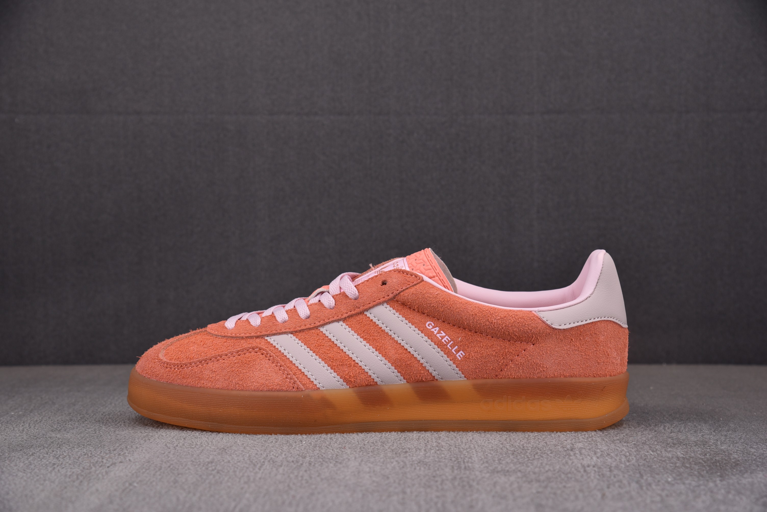 【纯原】AD Originals Gazelle Indoor 桃红 IE2946 아디다스