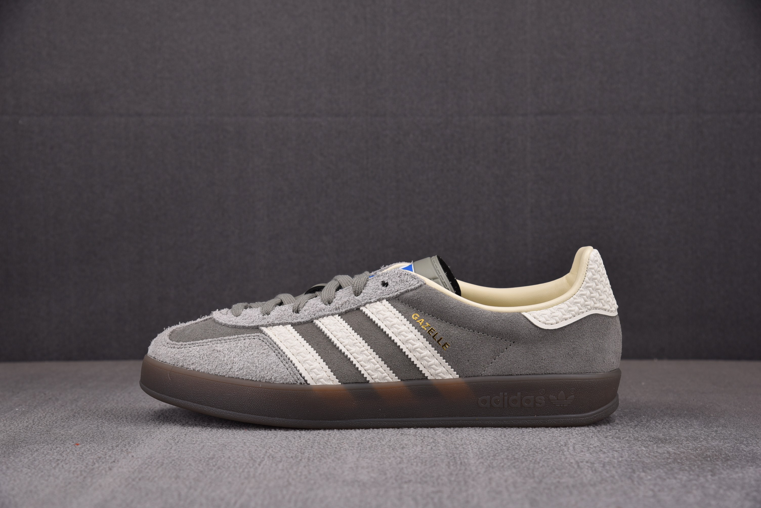 【纯原】AD Originals Gazelle Indoor 灰白 IF1807 아디다스
