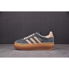 【纯原】AD Originals Gazelle BOLD 灰棕 IE0428 아디다스