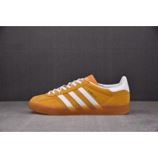 【TOP】AD Originals Gazelle Indoor 低帮板鞋 白黄 HQ8716 아디다스