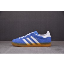 【M】AD Originals Gazelle Indoor 低帮板鞋 蓝白棕 HQ8717 아디다스