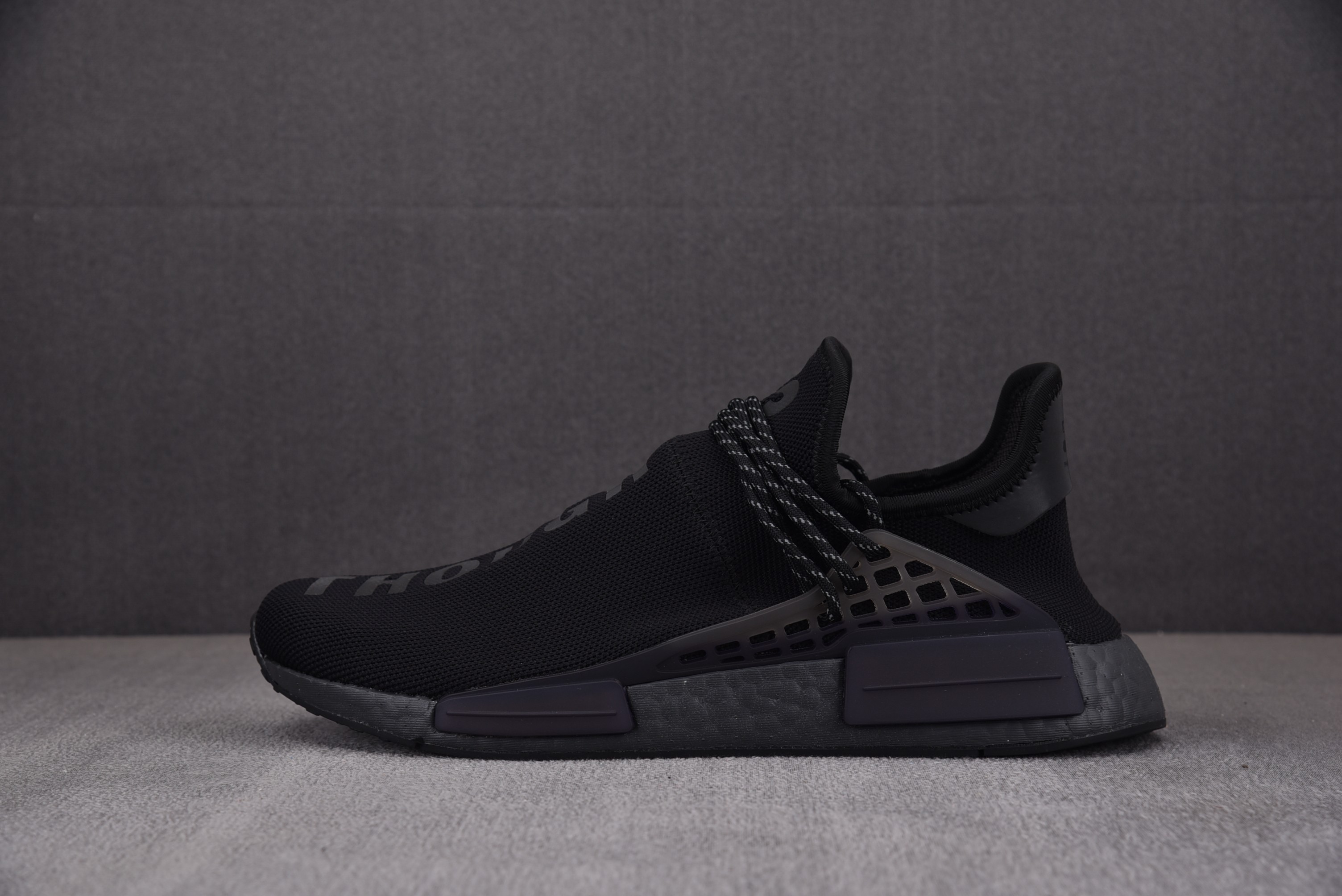【OWF】Pharrell Williams x AD Originals NMD Human Race“Triple Black”菲董联名 黑武士 GX2487 아디다스