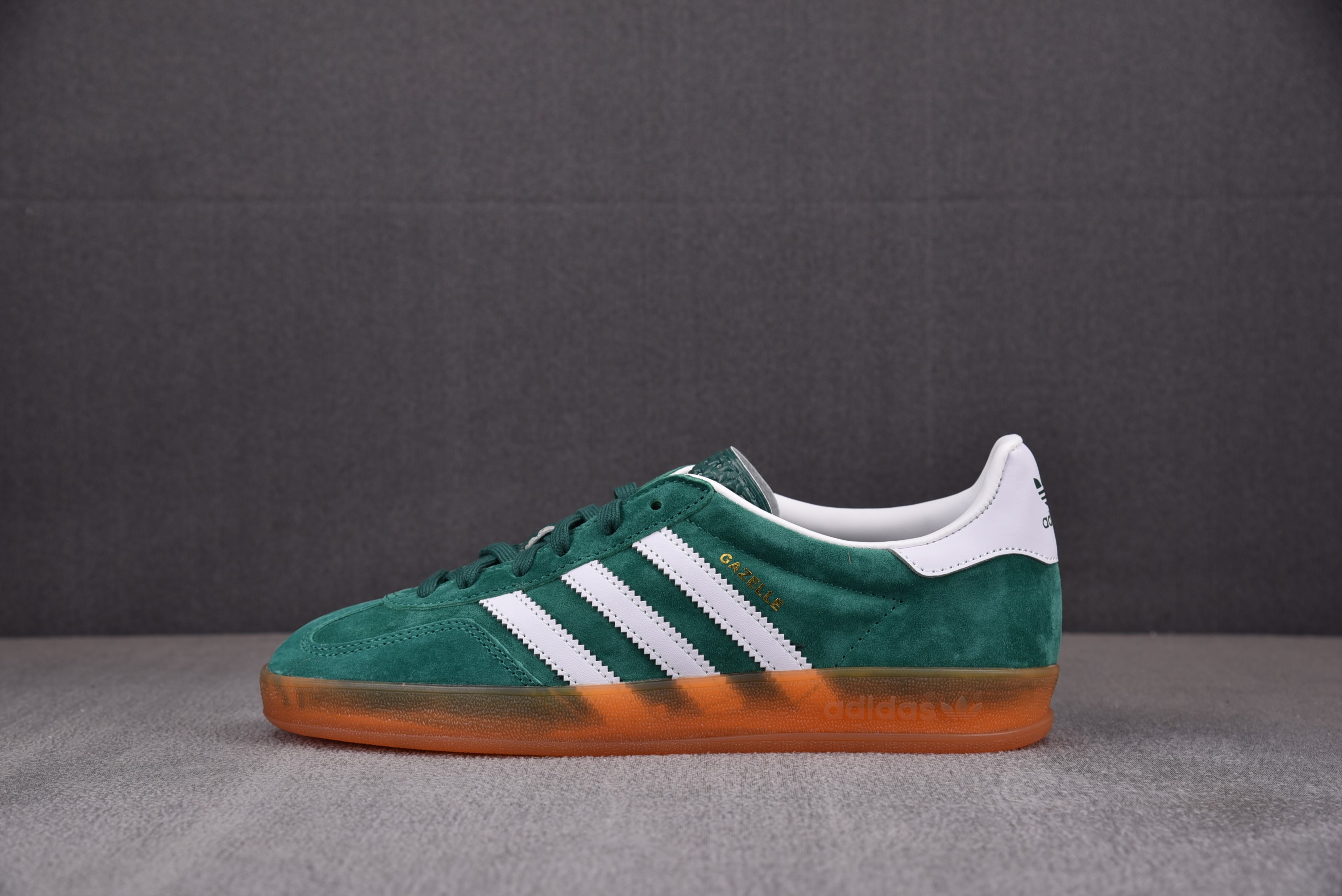 【纯原】AD Originals Gazelle Indoor 绿白 IG1596 아디다스