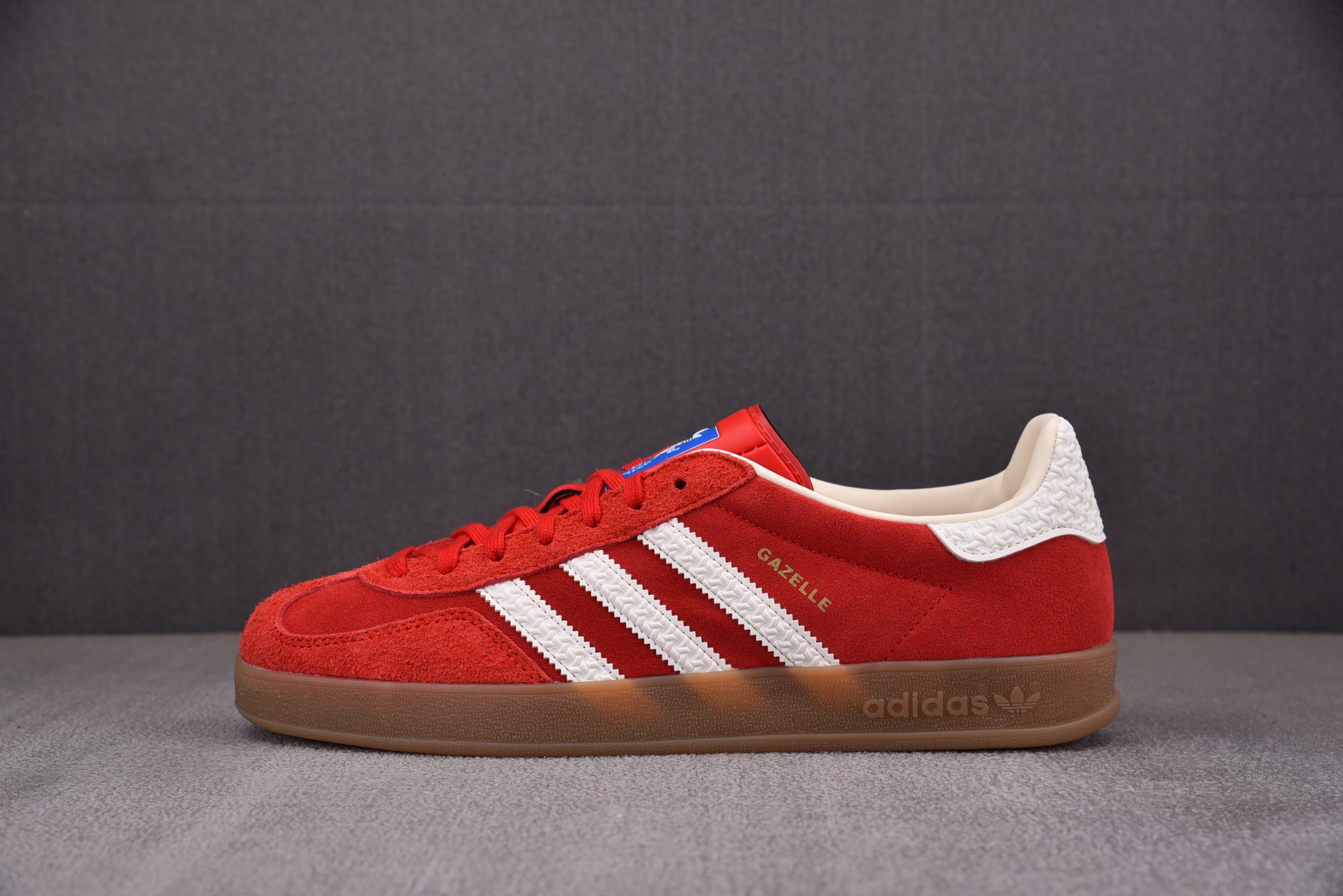 【M】AD Originals Gazelle Indoor 红白 IF1808 아디다스