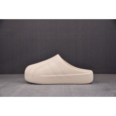 Adidas Originals AdiFOM Superstar EVA包头拖鞋 米白 IE0755 아디다스