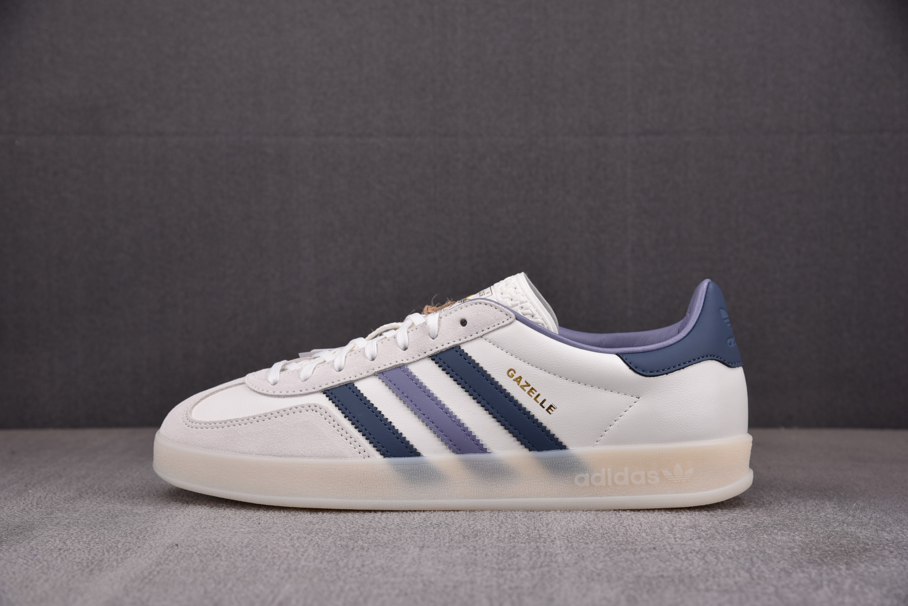 【M】AD Originals Gazelle Indoor 白蓝 IG1643 아디다스