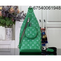 [88factory] 루이비통 듀오 슬링 백 M31000 20*42*6cm 그린 LOUIS VUITTON