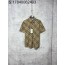 [사슬공장] 버버리 캐쥬얼 체크 반팔 셔츠 카키 burberry