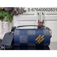 [88factory] 루이비통 소프트 폴로숑 PM 블루 N40695 26*14*14cm