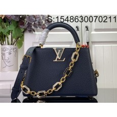 [88factory] 루이비통 카퓌신 BB 네이비 M25211 27*18*9cm 