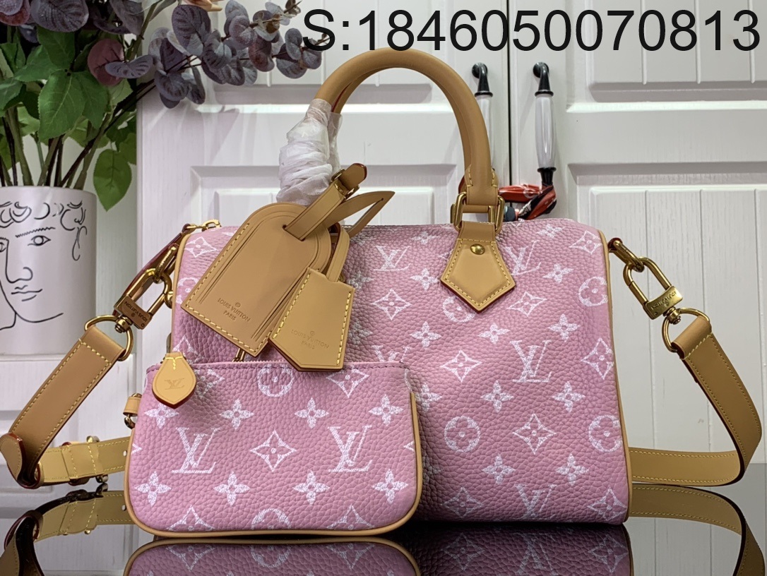 [88factory] 루이비통 스피디 P9 반둘리에 25 M24425 25*15*15cm 핑크 