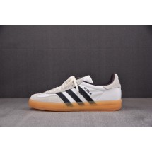 【纯原】Hikari Shibata x AD Originals Gazelle Indoor 白黑 IH9985 아디다스