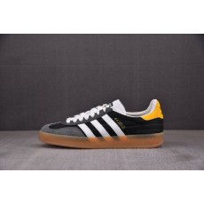 【纯原】AD Originals Gazelle Indoor 黑色条纹 IF9642 아디다스