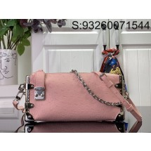 [88factory] 루이비통 타조무늬 슬림 트렁크 핑크 M25445 23*12*4cm 