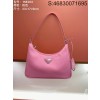 블랙프레임공장 프라다 리에디션 리나일론 미니백 1NE204 22*18*6.5cm 핑크 