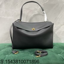 [dxg] 발렌시아가 로데오 라지 핸드백 빈티지 골드 장식 39.8*29.9*12.9cm 블랙