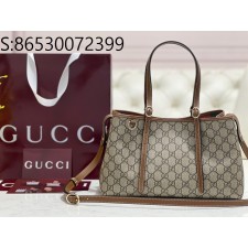 [JHL] 구찌 GG 엠블럼 토트백 815214 31*18*11cm 브라운  