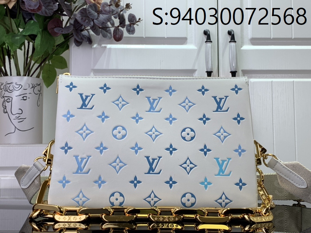 [88factory] 루이비통 쿠상 PM 스몰 M11225 26*20*12cm 화이트 