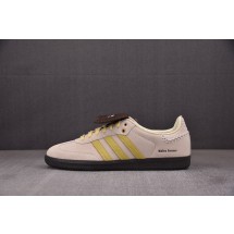 【PK】Wales Bonner x AD Originals Samba Nubuck 白棕黄 ID0217 아디다스