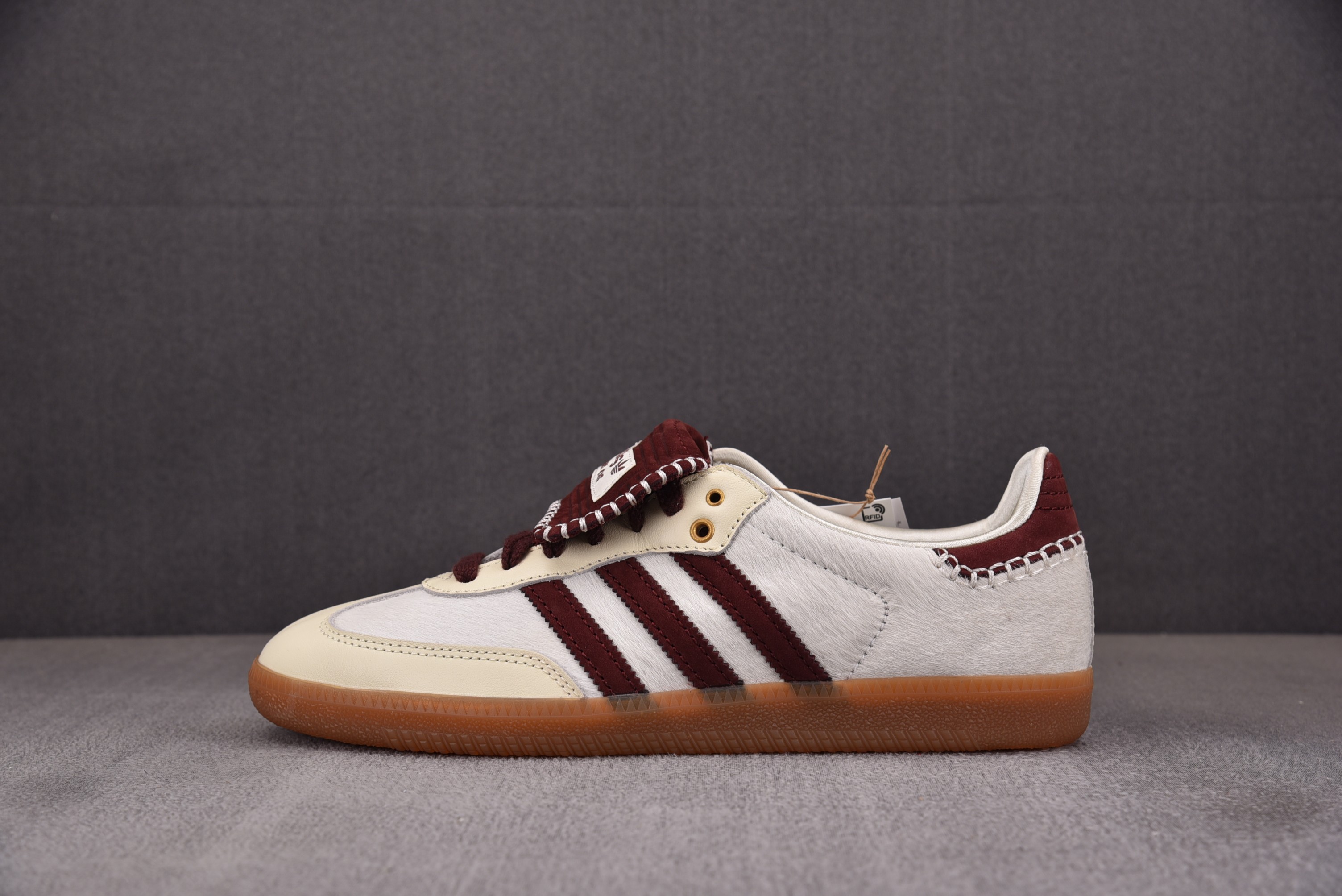 【PK】WALES BONNER x AD Originals Samba Pony Tonal 白棕 IE0586 아디다스