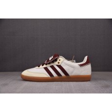 【PK】WALES BONNER x AD Originals Samba Pony Tonal 白棕 IE0586 아디다스