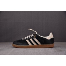 【PK】WALES BONNER x AD Originals Samba Pony Tonal 黑色 IE0580 아디다스