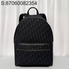 [JHL] 디올 라이더 백팩 디올 오블리크 자카드 블랙 30*42*15cm
