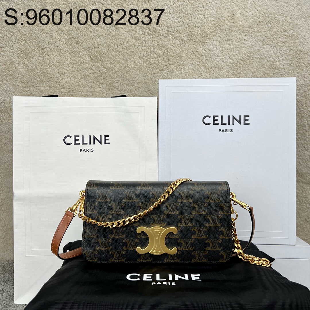 JXG 셀린느 멀티 포셰트 트리옹프 캔버스 미니 10L972 20.5*11*4cm 