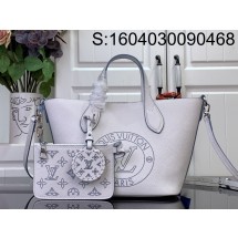[88factory] 루이비통 블라썸 PM 마히나 화이트 블루 M11734 20*20*12.5cm 