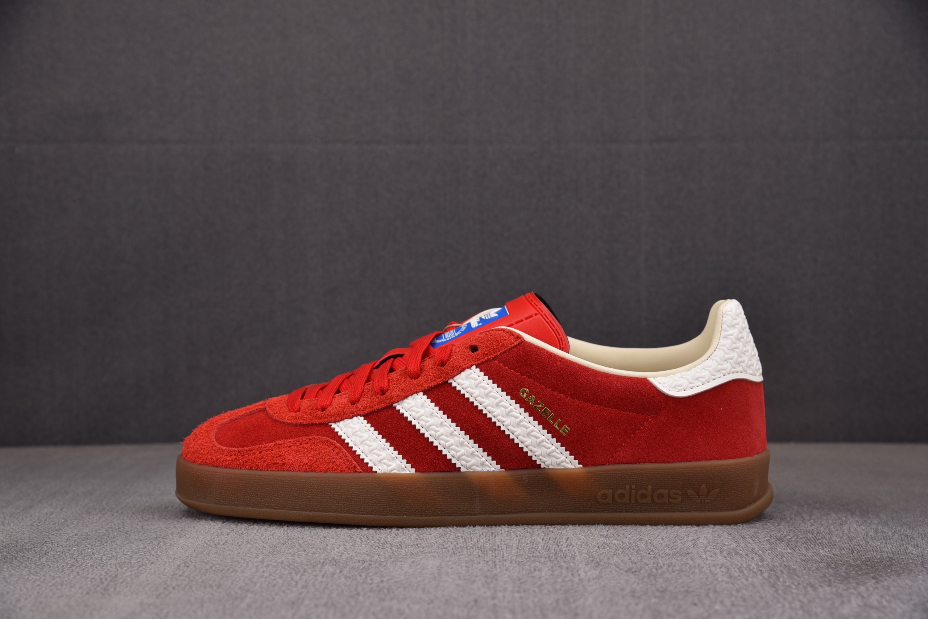 【PK】AD Originals Gazelle Indoor 红白 IF1808 아디다스