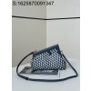 [니콜] 펜디 퍼스트 백 배색 편직 24*9*18cm 블루 
