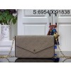 [88factory] 루이비통 펠리시 포쉐트 모노그램 앙프렝뜨 투르텔 베이지 M68697 21*12*3cm 