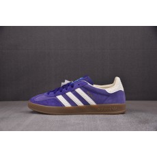 【M】AD Gazelle Indoor Purple Core White 雾霾紫 IF1806 아디다스