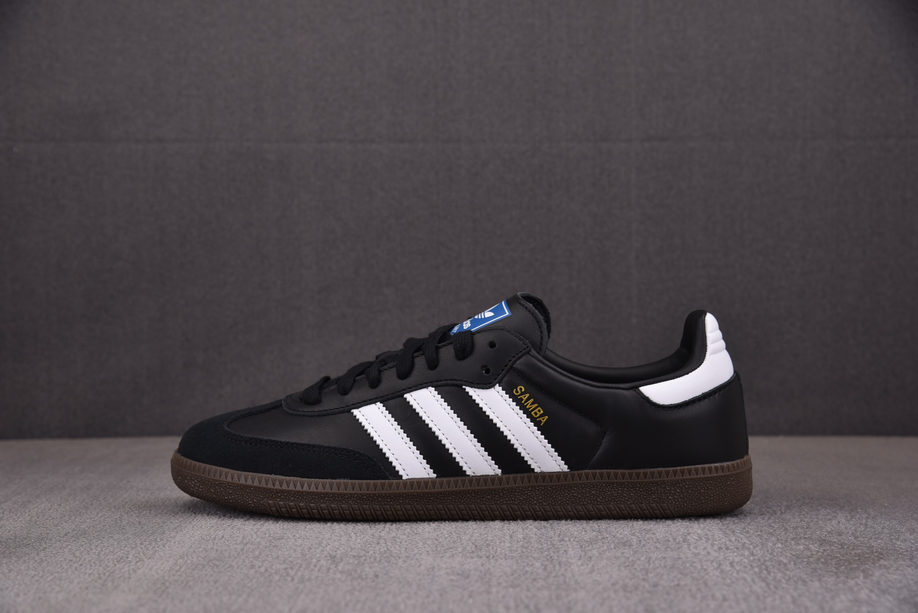 【M】AD Samba OG Black White Gum 黑白 B75807 아디다스