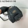 [JHL] 디올 카로 스몰 백팩 매크로까나쥬 블랙 M6302 19.5*18.5*8.5cm 