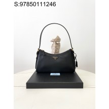 블랙프레임공장 프라다 에메 스몰 가죽 숄더백 1BC229 31*18*10cm 블랙 