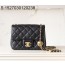 [JD] 샤넬 미니 플랩백 램스킨 골드 메탈 볼 24K CF 블랙 13*18*7cm