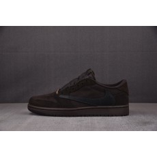 [Y3]나이키 에어 조던 레트로 로우 Air Jordan 1 Retro Low OG SP Travis Scott Velvet Brown 벨벳 브라운 DM7866-202